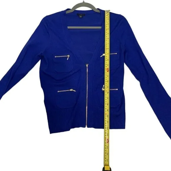 ANN Taylor Royal Blue Cardigan - Picture 8 of 10